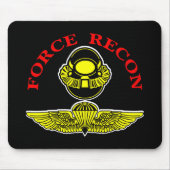 Force Recon Diver Jumpblack Mousepad (Vorne)