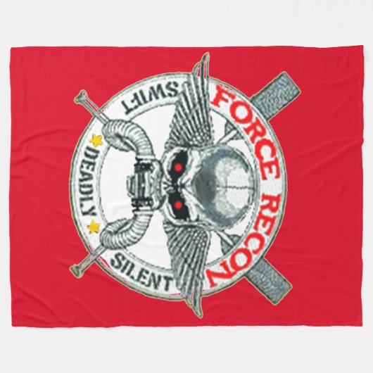 FORCE RECON FLEECEDECKE (Vorderseite (Horizontal))
