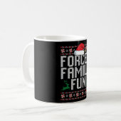 Forced Family Fun Kaffeetasse (Vorderseite Links)