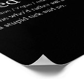 Forced Vegan Someone Who'd Rather Eat A Steak But Poster (Ecke)