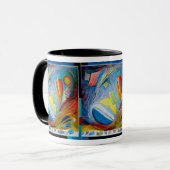 Forcefull Vorteils-Abstraktion Tasse (Vorderseite Links)