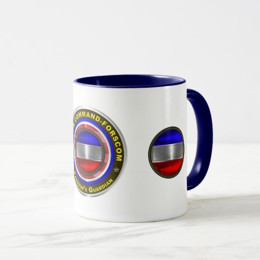 Forces Command FORSCOM Tasse (VorderseiteRechts)