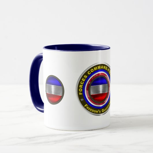 Forces Command FORSCOM Tasse (Vorderseite Links)