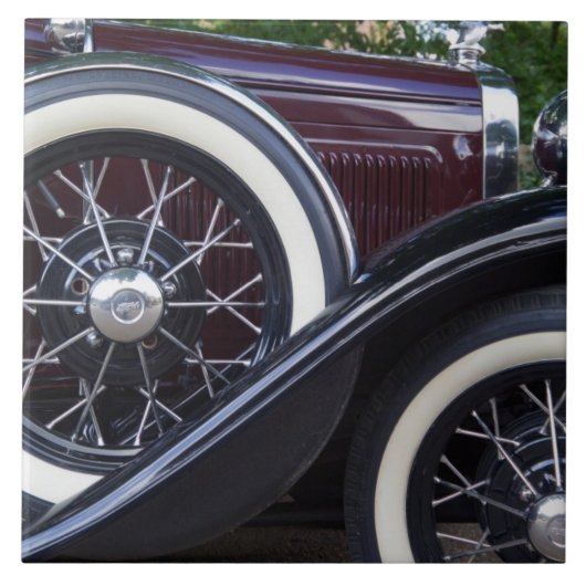 Ford 1930 ein klassisches Auto Fliese (Vorderseite)