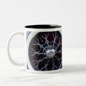 Ford 1930 ein klassisches Auto Zweifarbige Tasse (Links)