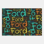 Ford Geschenkpapier Set (Vorderseite 2)