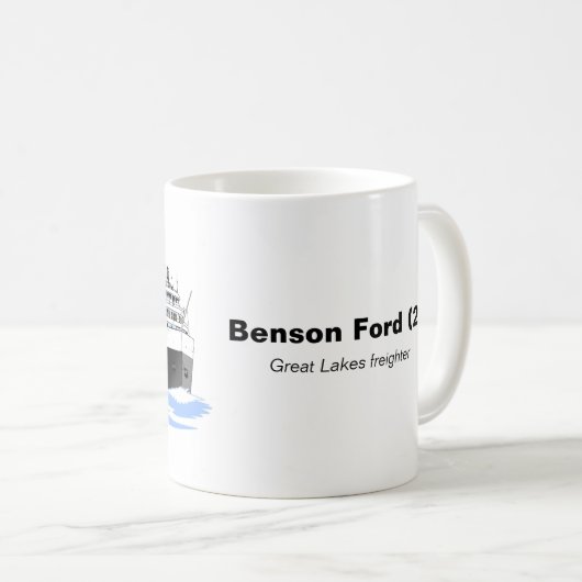 Ford "Great Lakes Freighter Benson" (2) Kaffeetasse (VorderseiteRechts)