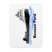 Ford "Great Lakes Freighter Benson" (2) Magnet (Vertikal)
