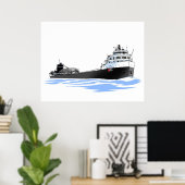 Ford "Great Lakes Freighter Benson" (2) Poster (Heimbüro)