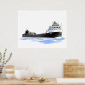 Ford "Great Lakes Freighter Benson" (2) Poster (Küche)