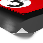 Ford GT40 No.3 Poster (Ecke)