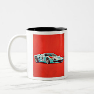 Ford GT40 Zweifarbige Tasse