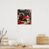 Ford Madox Brown Tod von Sir Tristram Poster (Küche)