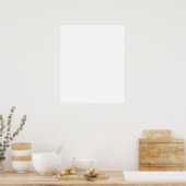 Ford Mustang 1966 Fastback 1 Poster (Küche)