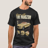 Ford von 1965 in den Horizont T-Shirt (Vorderseite)