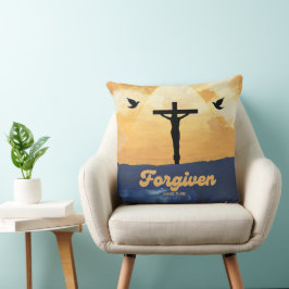 "Forded" Luke 7:48 Art Pillow Kissen