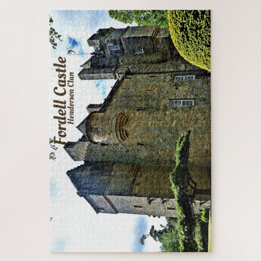 Fordell Castle - Henderson Clan Puzzle (Vertikal)
