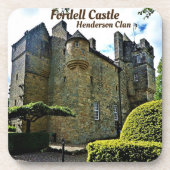 Fordell Castle - Henderson Clan Untersetzer (Vorderseite)