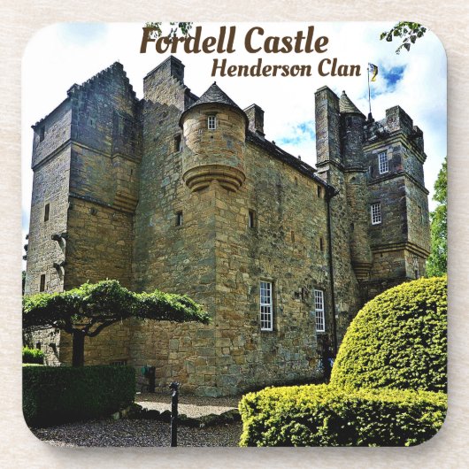 Fordell Castle - Henderson Clan Untersetzer (Vorderseite)