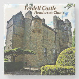 Fordell Castle - Scottish Henderson Clan Steinuntersetzer