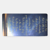 Förderbanner - Ephesianer 3:20-21 Banner (Horizontal)