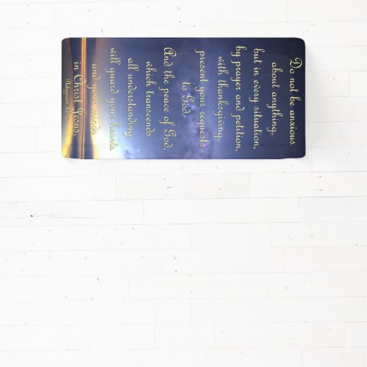 Förderbanner - Philippinen 4:6-7 Banner (InSitu)