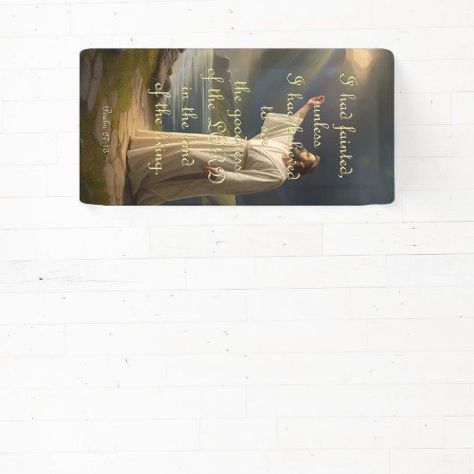 Förderbanner - Psalm 27:13 Banner (InSitu)