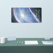 Förderbanner - Sprichwörter 3:5-6 Banner (Messe)