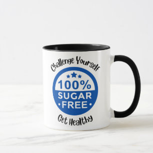 Fordere dich selbst heraus Gesunde Kaffeetasse