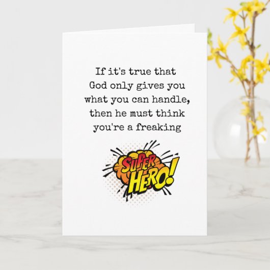 Förderkarte Karte (Gelbe Blume)