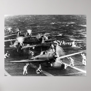 Fördermaschine Shokaku Plakat 18" x24 "