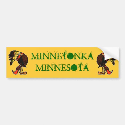 FÖRDERN SIE AUTOAUFKLEBER REISE-MINNESOTAS (Vorne)