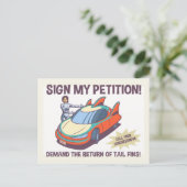 Fordern Sie Finden! Postkarte (Stehend Vorderseite)