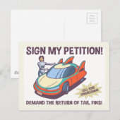 Fordern Sie Finden! Postkarte (Vorne/Hinten)