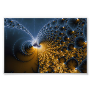 Fördern Sie - Fraktal-Kunst Fotodruck