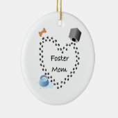 Fördern Sie (Hunde) Mama Keramik Ornament (Rechts)