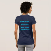 Fördern Sie Ihr Geschäft! T-Shirt (Schwarz voll)