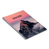 Fordern Sie Ihre Grenzen heraus - Motivierend Note Notizblock (Rechte Seite)