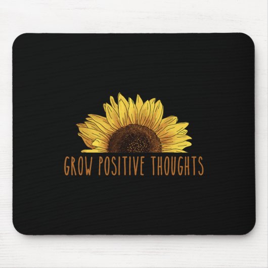 Fördern Sie positive Gedanken Freundlichkeit Gesch Mousepad (Vorne)