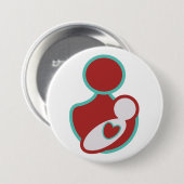 Fördern Sie sicheres Arbeits- und Lieferung Button (Vorne & Hinten)