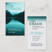 Fördernd für die Leben-Trainer-geistige Beratung Visitenkarte (Vorne/Hinten)