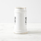 förderndes Geschenk des kundenspezifischen Bierglas (Mittel)