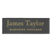 Förderndes Namenschild (Vorderseite)