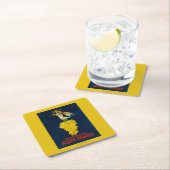 Förderndes Plakat Josephs Perrier Champagne Rechteckiger Pappuntersetzer (Vor Ort)