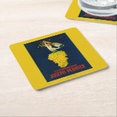 Förderndes Plakat Josephs Perrier Champagne Rechteckiger Pappuntersetzer (angewinkelt)