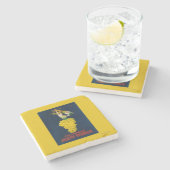 Förderndes Plakat Josephs Perrier Champagne Steinuntersetzer (Seitenansicht)