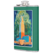 Förderndes Plakat Los Angeless Flachmann (Links)