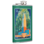 Förderndes Plakat Los Angeless Flachmann (Rechts)