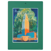 Förderndes Plakat Los Angeless Klemmbrett (Rückseite)