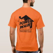 Förderndes T-Shirt des Power-Wäschegeschäfts (Rückseite)